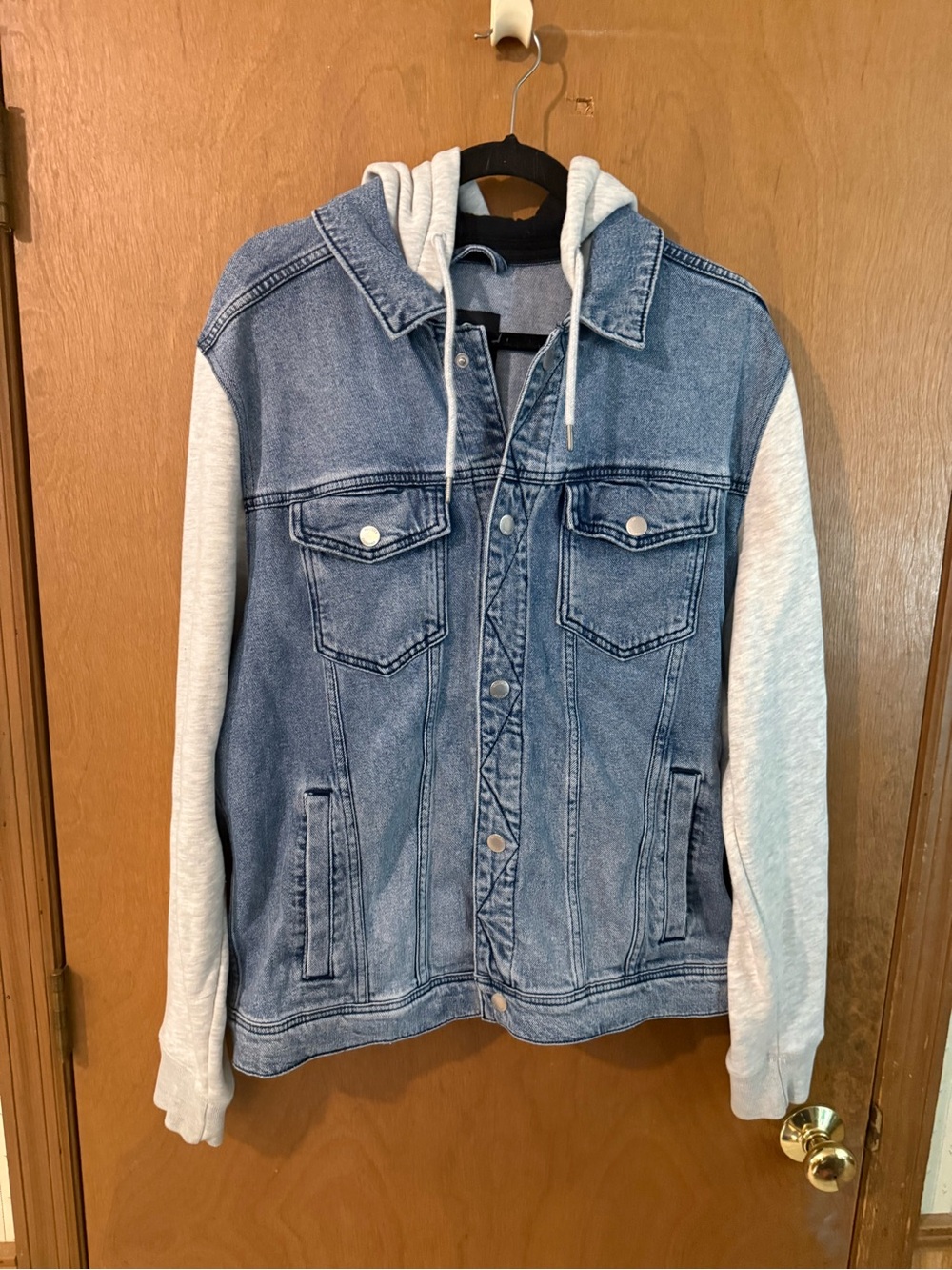 Hollister Blue button up Denim Jacket